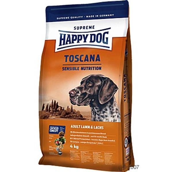 Happy Dog (Хеппи дог) Supreme Toscana. Сухой гипоаллергенный облегченный корм для собак, 12,5 кг